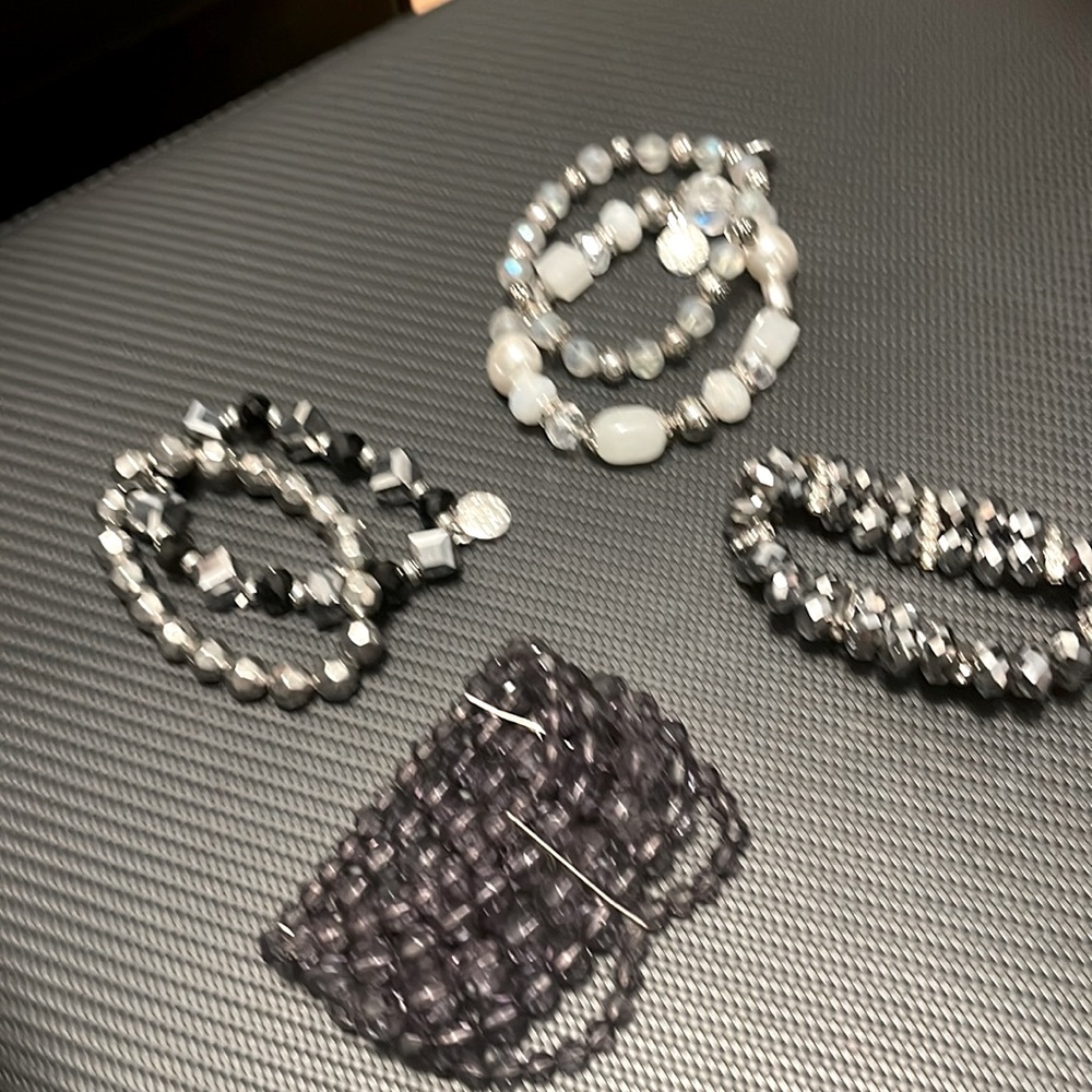 Beaded bracelets bundle